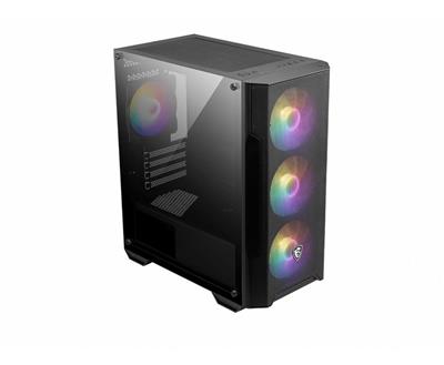GABINETE MSI MAG FORGE M100A MID TOWER RGB x4 BACK